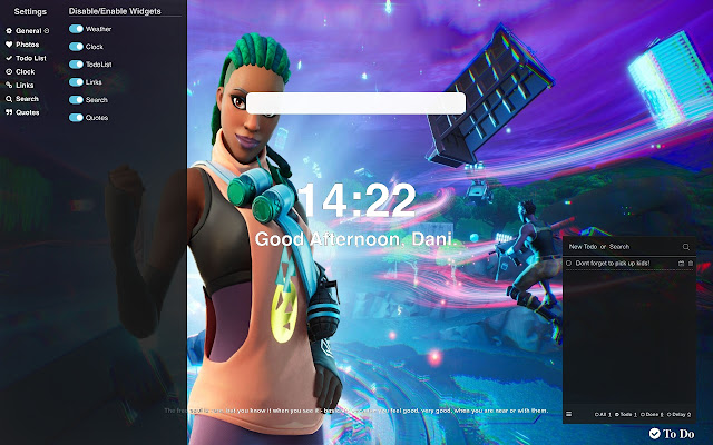 Zina Fortnite Skin Wallpapers HD New Tab