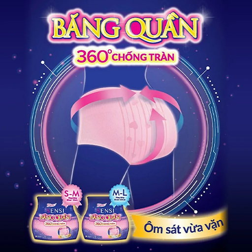 BVS Diana băng quần size M-L 5 miếng