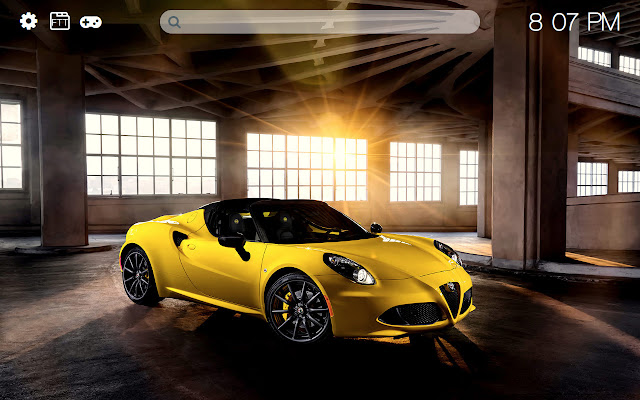 Alfa Romeo HD new free tab theme