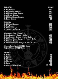 Scammer'z Cafe menu 2