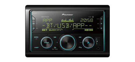 Pioneer 4x50W, USB,iPod,Aux,Bltand