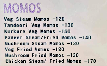 Hi Momos menu 