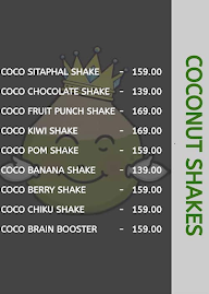 Coco Fit menu 3