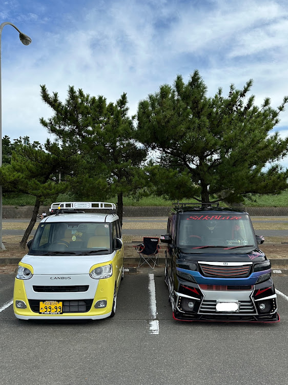 ムーヴキャンバスのいつもイイネ&コメントありがとうございます🙇‍♂️・660family・関節フレンズ☝️・最後の九州車楽まつり・会いたい人に会いに行くに関するカスタム事例の投稿画像29枚目