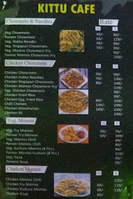 Kittu Cafe menu 2