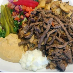 Beef Shawarma Platter