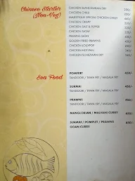 Hotel Majestique menu 8