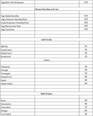 Sarathi Veg Restaurant menu 7