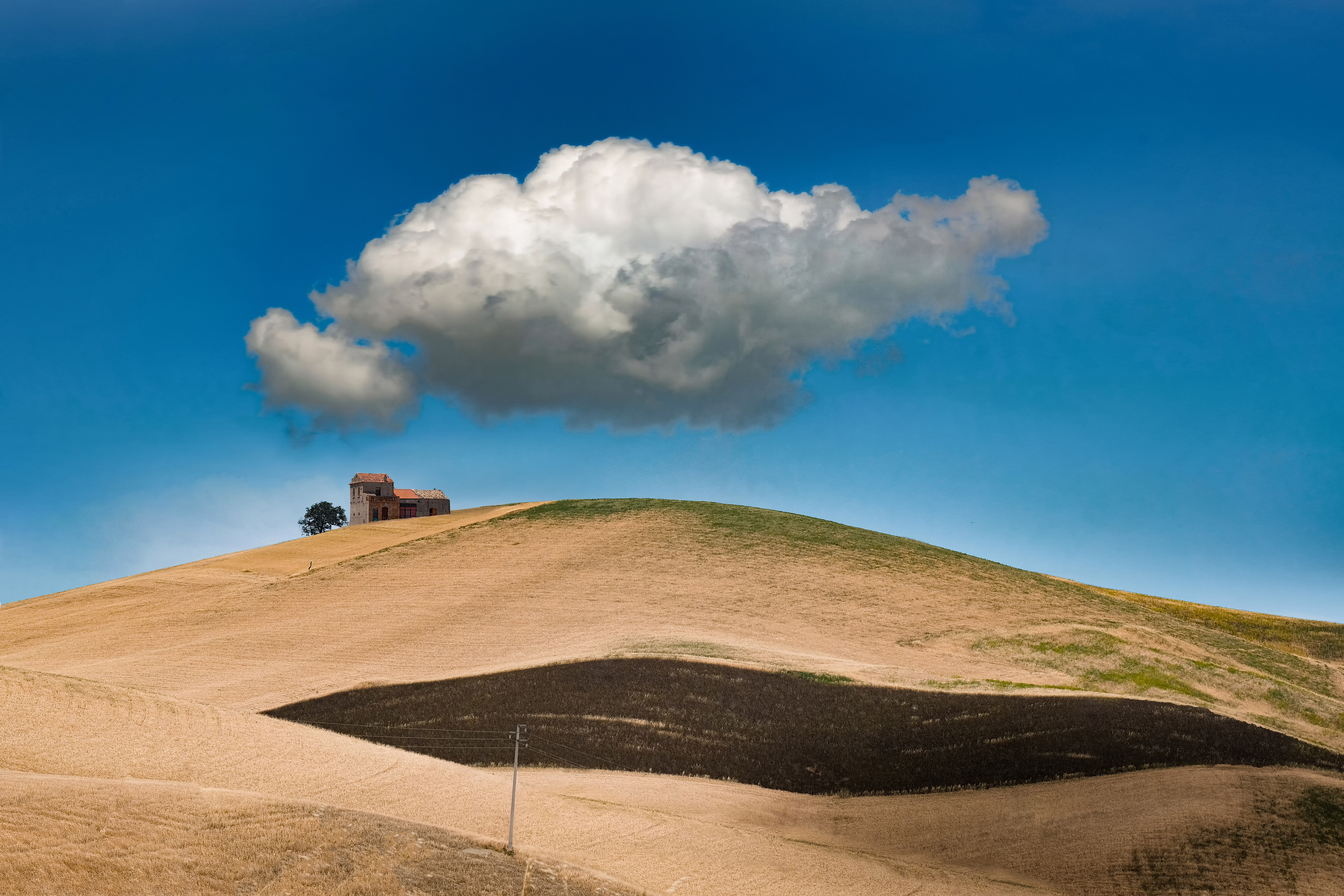 La casa sulla collina di tonino_de_rubeis