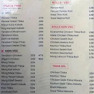 Khan Chacha Hyderabadi Since 2007 menu 1