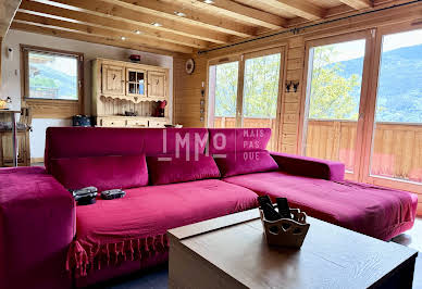 Chalet with panoramic view and terrace 3