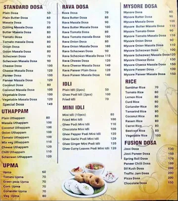 Madras Cafe menu 