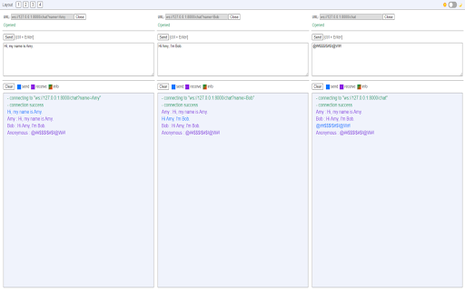 WebSocket Client Tool