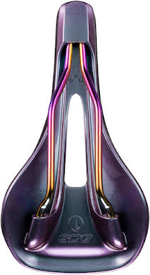 SDG Bel-Air V3 Overland Saddle - PVD Coated Lux-Alloy, Black/Oil-Slick, Limited Edition Fuel alternate image 1