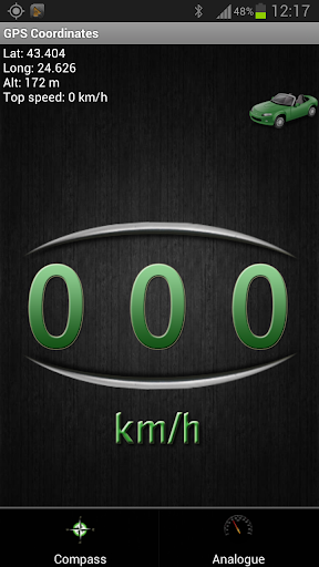 Screenshot GPS Speedometer with HUD