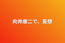 向井康二で、妄想