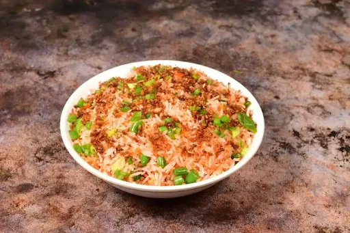 Veg Burnt Garlic Fried Rice