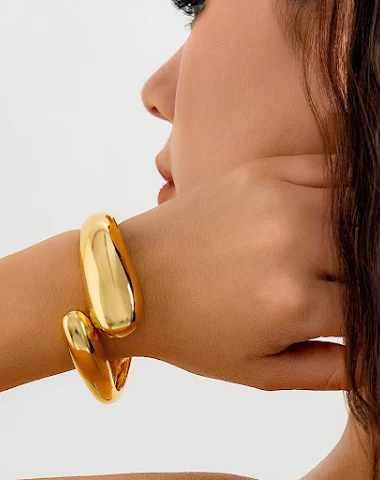 Design Texture Brillant Bracelet Go - 1