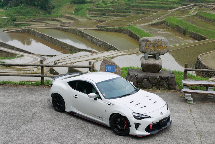 86の愛車撮影・コロナウイルスに負けるな・日本の棚田百選・鬼木棚田・コラボに関するカスタム事例の投稿画像4枚目