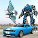 Muscle Voiture Robot Transformation Eagle Chasser icon