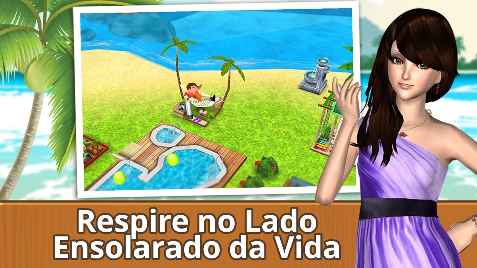  Island Resort - Paradise Sim: captura de tela 