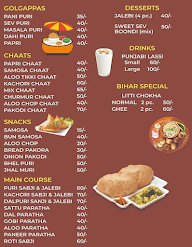 Snack's Shack menu 1