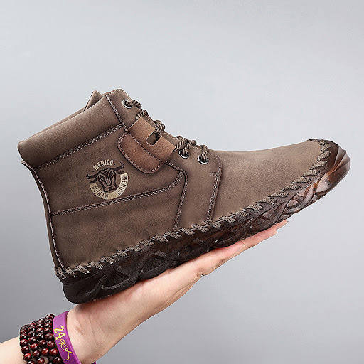 Title 5, Retro Trend Tooling Boots High-Top Casual Shoes...
