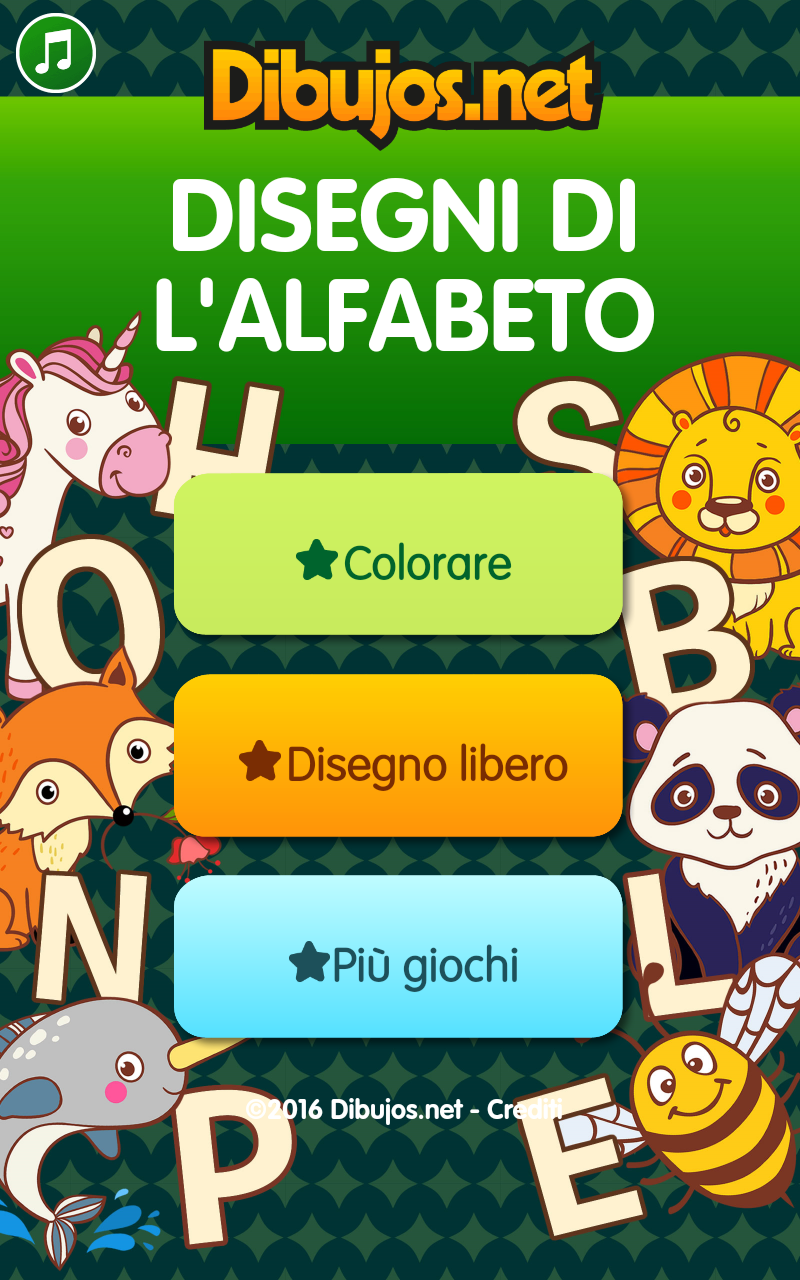 Android application ABC Coloring Pages screenshort