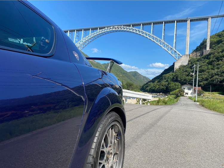 RX-8の台風10号・洗車・ドライブ・橋とコラボ・滝に関するカスタム事例の投稿画像2枚目