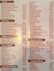 Sri Magesh Chettinad Restaurant menu 3