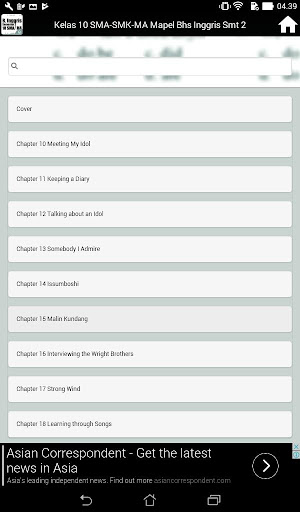 Kelas 10 SMA-SMK-MA Mapel Bhs Inggris Smt 2