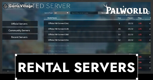 Rental server