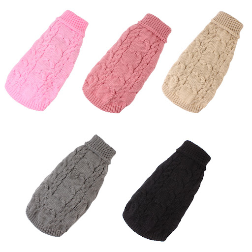 Title 8, New Autumn and Winter Warm Woolen Pet Clothes C...