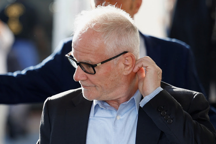 Cannes Film Festival General Delegate Thierry Fremaux arrives at the Hotel Martinez on the eve of the opening of the 77th Cannes Film Festival in Cannes, France, May 13, 2024.