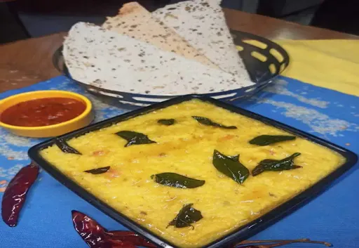 Moong Dal Khichdi With Sweet Combo