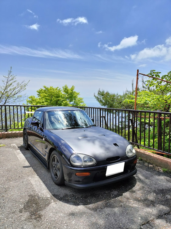 カプチーノの僕とかぷちと週末に・シフトノブ交換・六甲山ドライブに関するカスタム事例の投稿画像1枚目