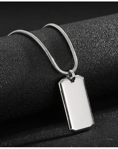 Titanium stalen spiegel gepolijste - 1