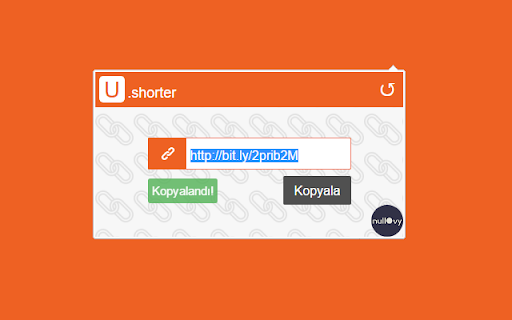 U.shorter - Url Kısaltıcı