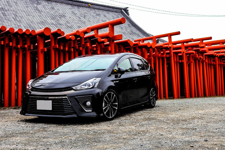 プリウスαのプリウスα G's・群馬・小泉稲荷神社・赤城山・立体駐車場に関するカスタム事例の投稿画像1枚目