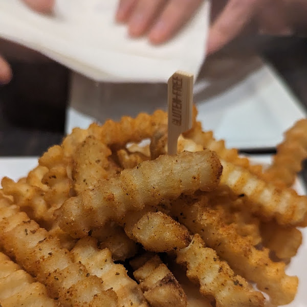 Crabby fries