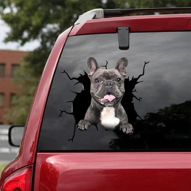 Title 1, Stickers électrostatiques chiots pour voiture. ...