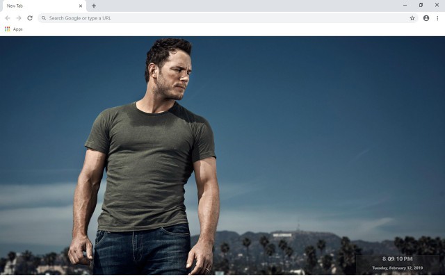 Chris Pratt New Tab & Wallpapers Collection