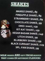 Mahakal Juice Center menu 2