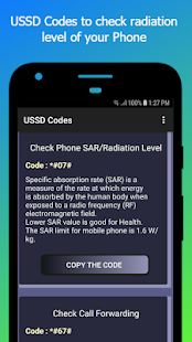 Phone Secret USSD Codes Captura de pantalla