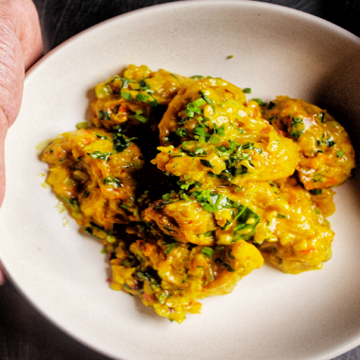 Bhutanese Pan Fried Datshi Momo