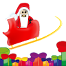 Zombie Santa icon