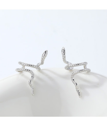 Title 4, 925 Sterling Silver Snake Ear Clip Niche Normco...