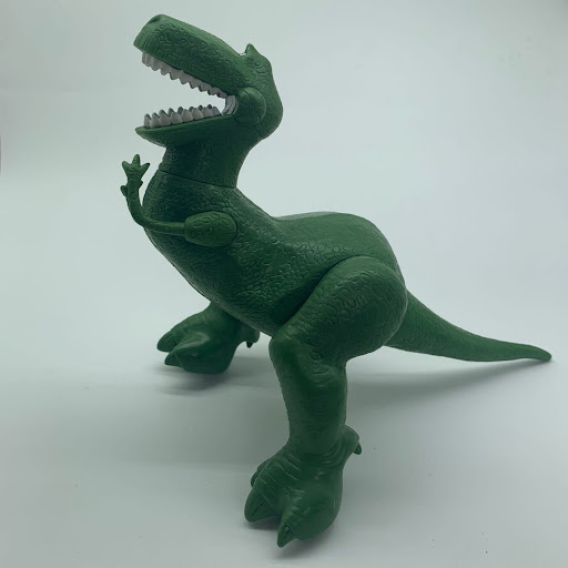 Title 2, Legs Movable Children Dinosaur Doll Garage Kit....