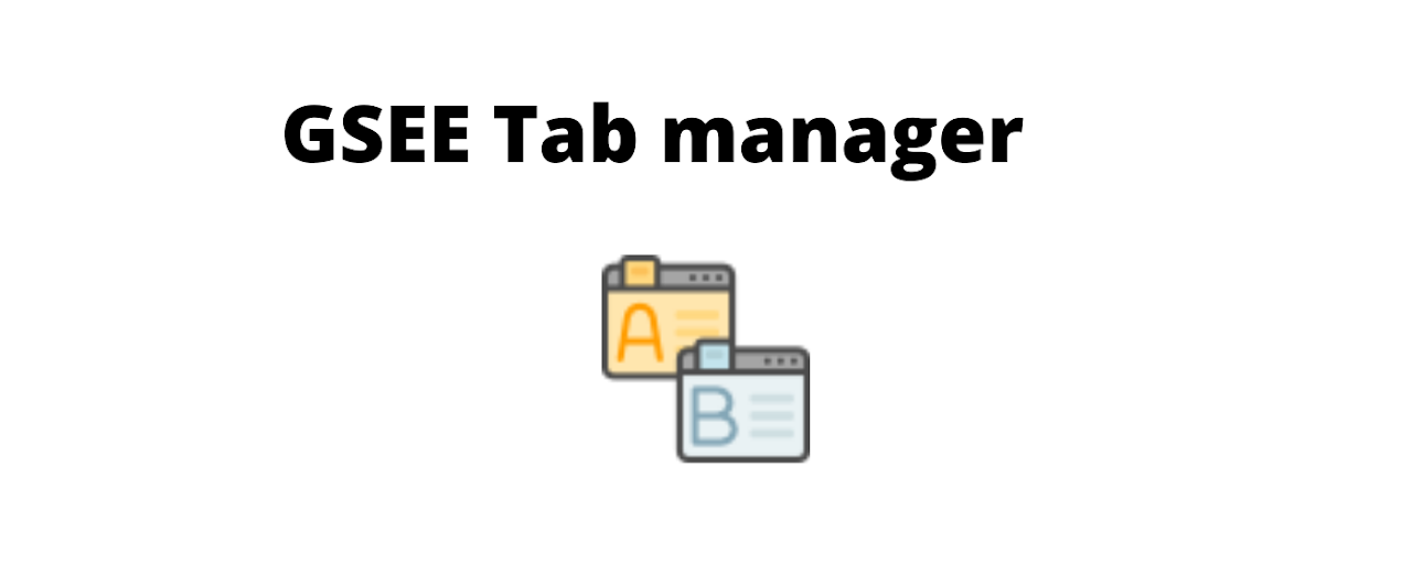 GSEE Tab Manager Preview image 2