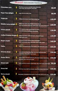 Amul Ice Cream Parlour menu 3